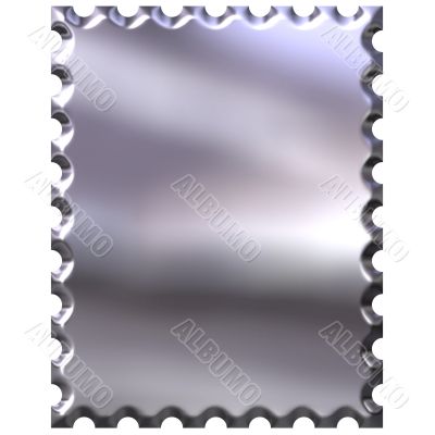 3D Silver Stamp