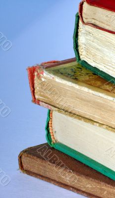 detail of antiquarion books