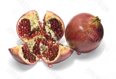 Still life with omegranates 5