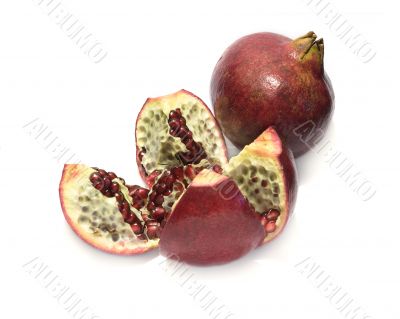 Still life with omegranates 1