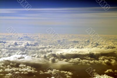 Cloudscape over the ocean Cloudscape over the ocean
