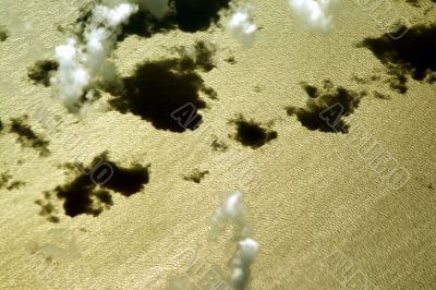 cloudscape over the sea