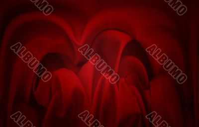 creased textile background