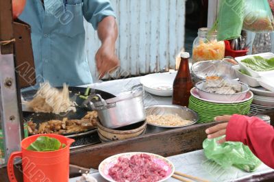 Preparing lunch