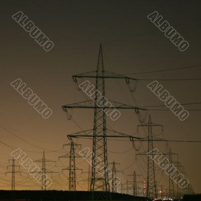 electric power pole