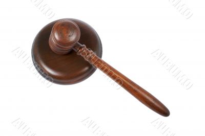 Wooden gavel