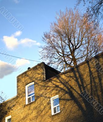 sunset in the town 9