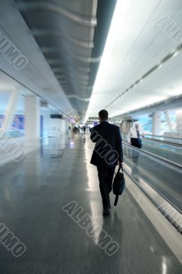 Businessman at the airport Businessman at the airport