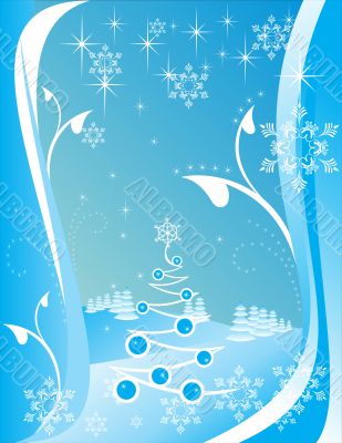 Abstracr Ghristmas background