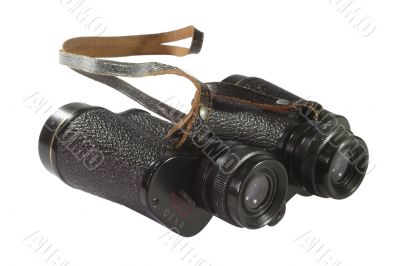 Aged binoculars