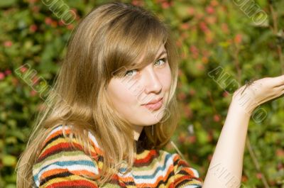 girl and dragonfly