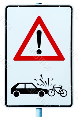 attention danger of accident