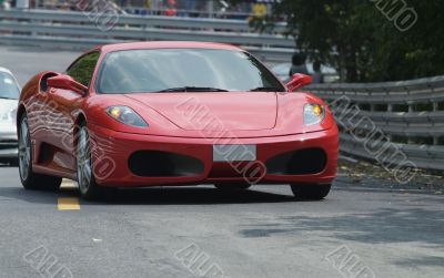 Red, Italian sports car
