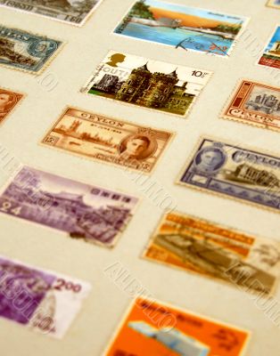 Postal stamps