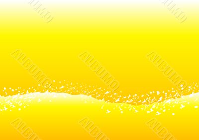 Yellow background