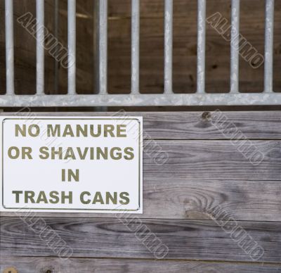 No Manure