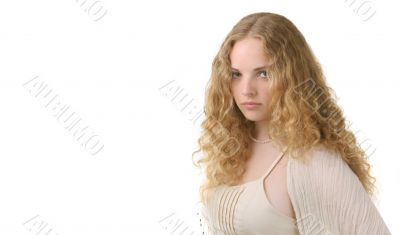 Beauty in withe dress Beauty in withe dress
