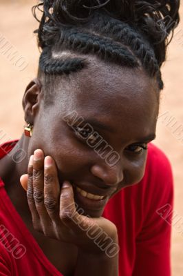 Portrait African woman