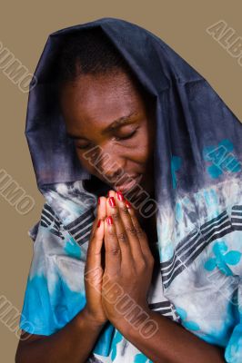 African Christian woman African Christian woman