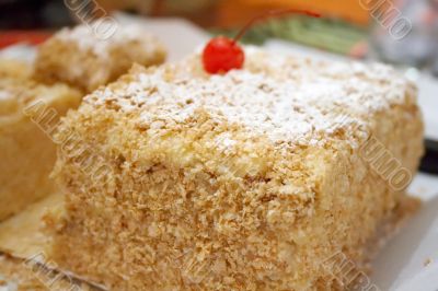 Sliced biscuit cake 2