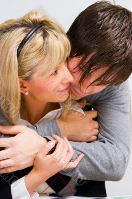 happy young couple