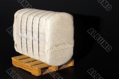 Cotton Bale on a Pallet