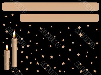 Golden candles