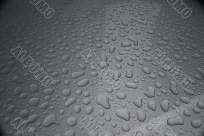 Colorless waterdrops texture detailed background