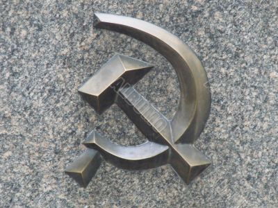 USSR Soviet Sickle and Hammer symbol