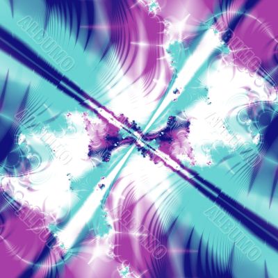an abstract design