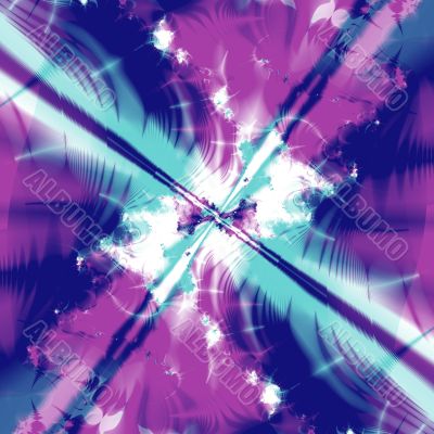 an abstract design