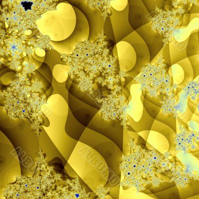 an abstract design