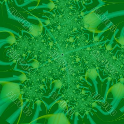 an abstract design
