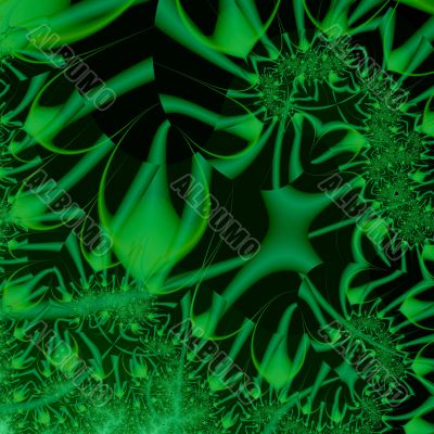 an abstract design