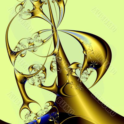 an abstract design