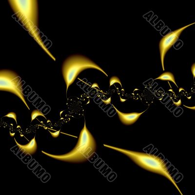 an abstract design