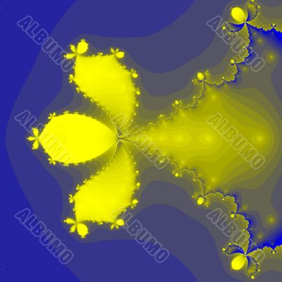 an abstract design