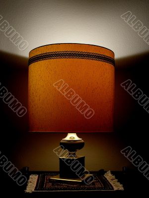 Orange lamp Orange lamp