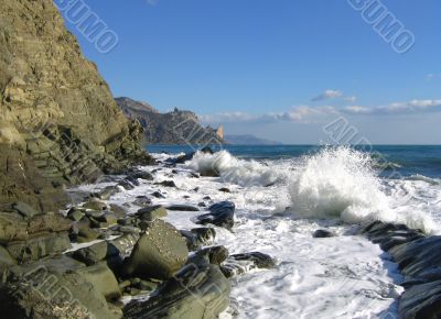 Rocky coast