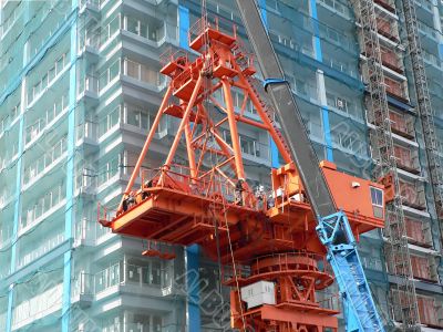 industrial construction crane