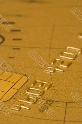 gold Credit Card (soft focus)