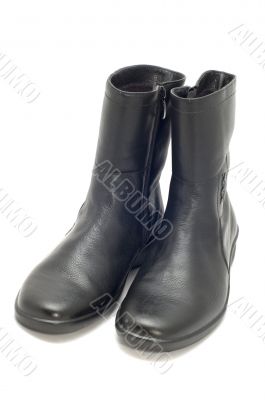 top-boot on white