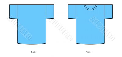 Blue t-shirt Blue t-shirt