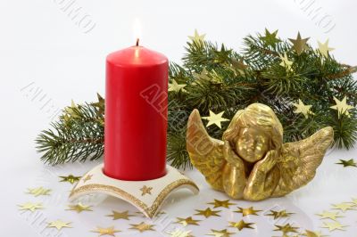 Angel with Fir Branch Angel with Fir Branch