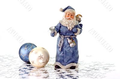 Blue Santa Blue Santa