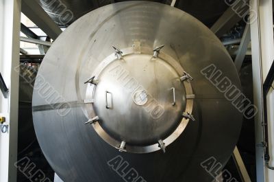 Stainless steel vat
