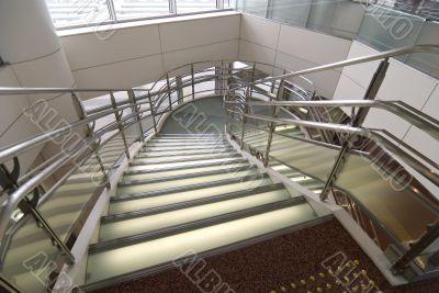 modern glass stairs modern glass stairs
