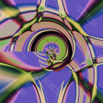 an abstract background