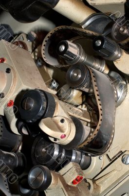 old film projector old film projector