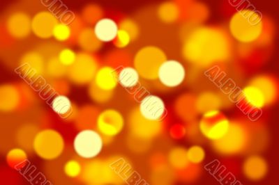 Defocused abstract sparkling lights background